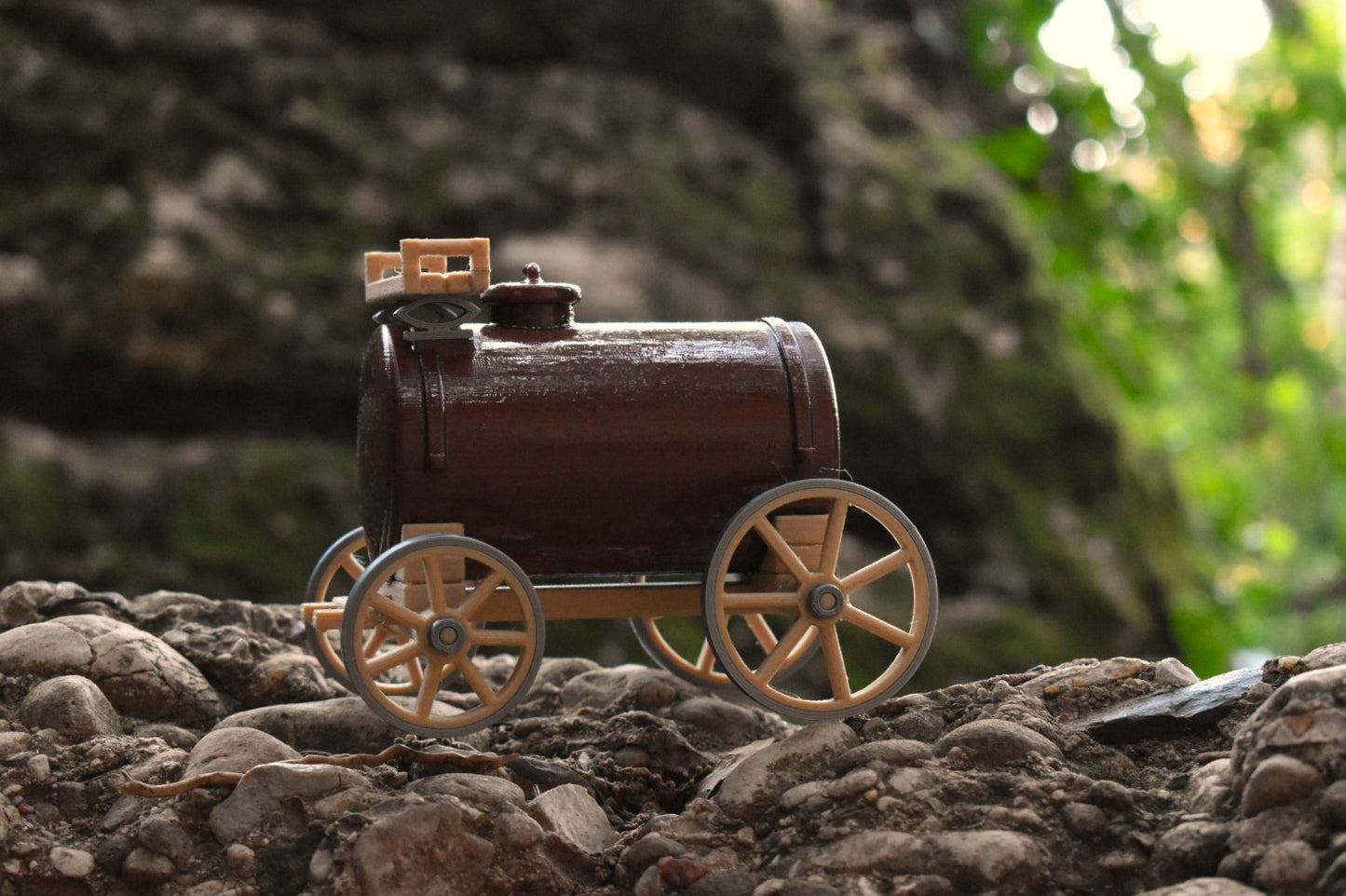 Carro cisterna western para Playmobil