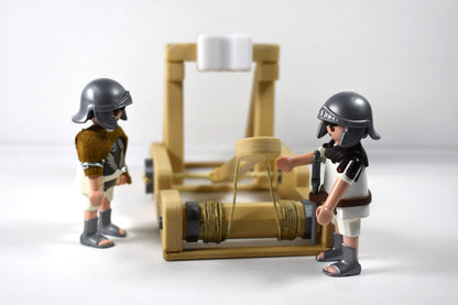 Catapulta romana para Playmobil