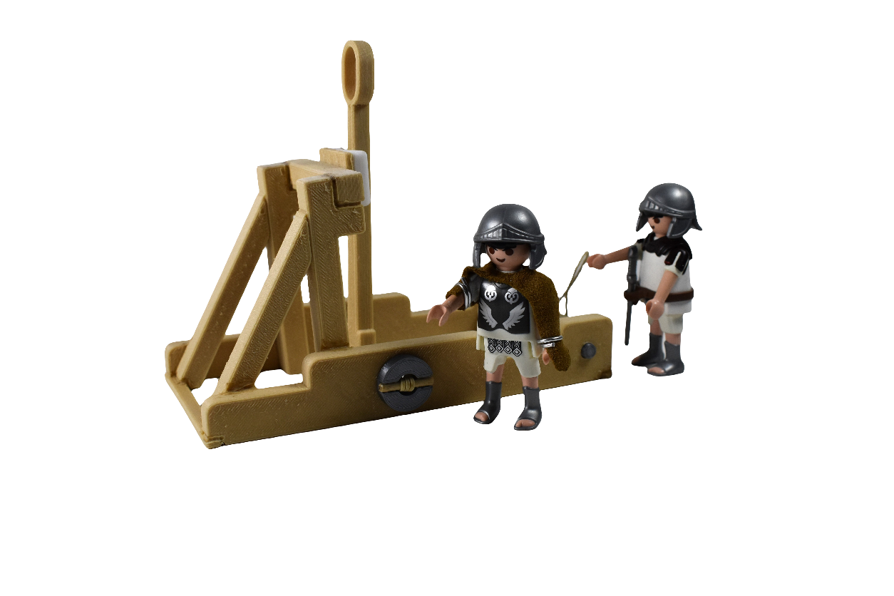 Catapulta romana para Playmobil